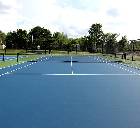 rénovation court de tennis