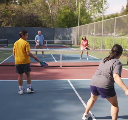 Normes construction court de pickleball