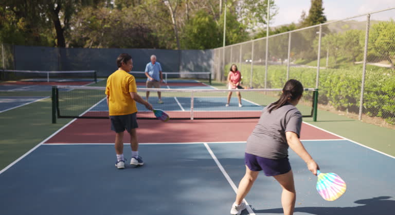 Normes construction court de pickleball