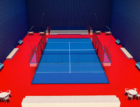 Entreprise construction terrain de padel