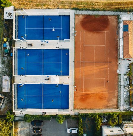 Entreprise construction terrain de padel