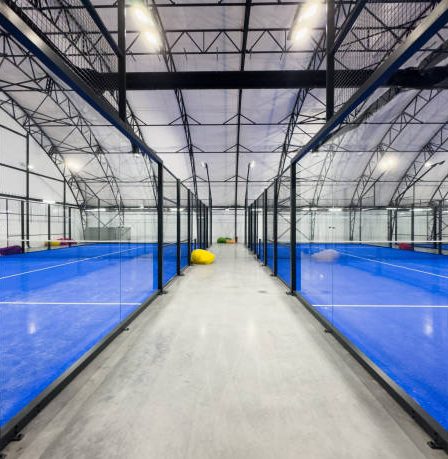 Construction court de padel